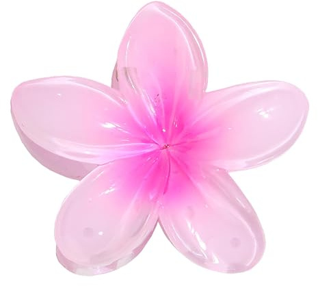 Iouyjiu Haarspangen mit Hawaiianischen, Hawaiianische Haarspangen mit Krallen, Haar-Zubehör mit starker und rutschfester Befestigung, für Reisen, und Sommer