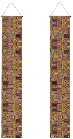 Afrikanische Textil-Patchwork-Veranda-Banner, Party-Dekorationen, Willkommensdekoration, hängende Veranda, Heimhintergrund, Partyzubehör, Absolventen