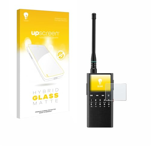 upscreen Schutzglas für Choyong WT2 | Entspiegelnder Displayschutz Made in Germany Matte 9H Schutzfolie Panzer Folie Glas Anti-Reflex Montage-Set Anti-Fingerprint