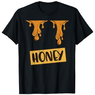 Halloween Honey Drip Jar Costume Honeypot Men Women Kids T-Shirt