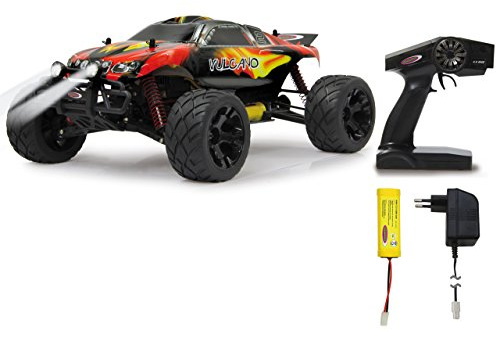 JAMARA 053368 - Fahrzeug Vulcano 1:10 EP 4WD LED NI-MH 2.4G Truggy