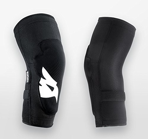 MET Bluegrass Skinny Kniebandage Unisex aus Kevlar/Air-Mesh-Gewebe, Farbe: Blau, Verstellbarer Riemen, Stufe 1, Größe: M, 571 108 02