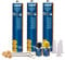 REJEL 3 X DINITROL 500 WINDSCREEN FITTING KIT BONDING ADHESIVE GLUE SEALANT GLASS OEM