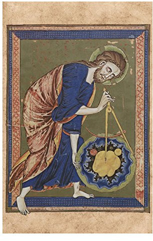 Der Freimaurer Exchange God The Geometer Poster - 27,9 x 43,2 cm