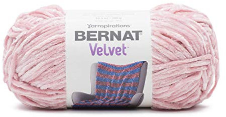 Bernat 65320 Velvet Samt, Polyester, hot pink, 300g, 288 Meter