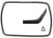 UNIVERSALE Guarnizione forno 4 Lunette 33x43 compatibile con Ariston Indesit forno ad incasso