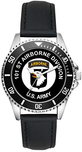 KIESENBERG - Geschenk US Army Veteran Military Soldat 101st Airborne Division Uhr L-6500
