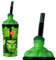The Hulk 3D Figurine Plastic Tumbler Beaker with Flexi Straw - 360ml - 7cm Diameter x 14cm Height - Sturdy Novelty Enclosed Drinking Cup.