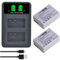 PowerTrust NB-7L Battery and LED Charger for Canon PowerShot G10, G11, G12 SX30 IS, SX30IS