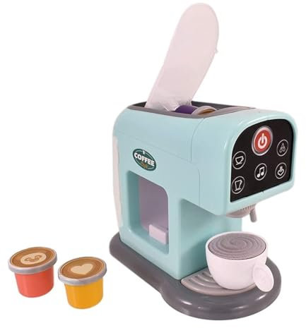Infunbebe TY4123 My 1st Coffee Machine With Light and Sound, Blue
