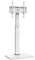 FITUEYES TV Ständer Weiss mit Eisenbasis TV Standfuss Fernsehstand höhenverstellbar schwenkbar für 26 bis 65 Zoll Flachbildschirm bis zu 40kg Max. VESA 400 * 400
