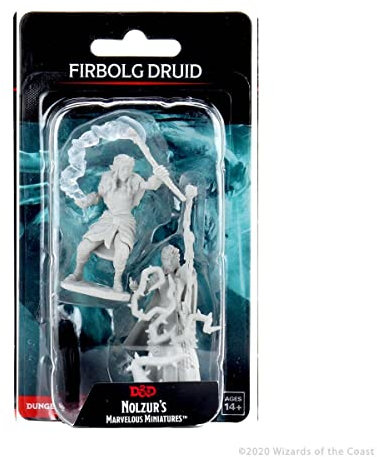 Dungeons & Dragons D&D Nolzur's Marvelous Miniatures - Firbolg Druid Female (6 Units)