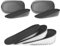 URAQT 2 Paire de Hauteur Augmentation Semelles, Semelles de Talon D'augmentation de La Hauteur, Inserts de Soulève-Chaussures Invisible, Augmentation de la Semelle Elastique de la Chaussure(S, 2.5CM)
