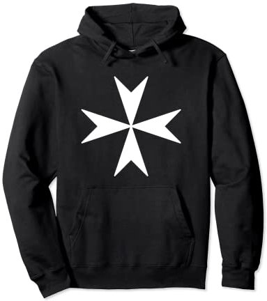 Das Kreuz von Malta v2 Pullover Hoodie