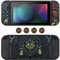 DLseego Funda Compatible con Switch, Funda Protectora de Silicona Acoplable con 4 Tapas para Joystick, Absorción de Golpes y Diseño Antiarañazos Accesorios para Consola Switch y Joy Con - Negro