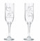 Always Looking Good Lot de 2 flûtes à champagne en cristal pour 15ème anniversaire de mariage (ALG)