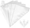 200 Pièces Poches à Douille Jetables en Plastique, Poche à Douille Pâtissière Sacs Pâtisserie Décorant en Plastique Transparent pour Décoration de Gâteaux, Desserts, Pâtisseries