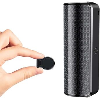 Feloyal Registratore Vocale, 16GB Registratore Vocale con Magnete Attivazione Vocale, 500 Ore di Registrazione, Registratore Vocale Ricaricabile USB per Riunioni Interviste Lezioni