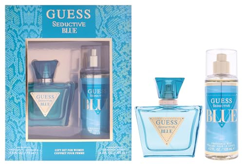 Guess Seductive Blue by Guess for Women - 2 Pc Gift Set 2.5oz EDT Spray, 4.2oz Fragrance Mist