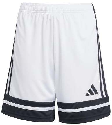 adidas Unisex Kinder SQUADRA25 Short Kids, White/Black, 13-14 Years