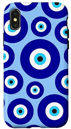 Evil eye Blue Phone Case Cover Case for iPhone X/XS