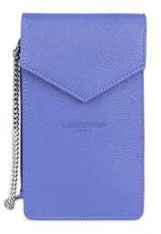 Lancaster | Foulonné PM - Pochette smartphone Cuir de Vachette Grainé Bleuette