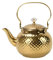 Gehämmerter Teekessel, Edelstahl-Tee-/Kaffeekanne, lose Blätter, Teekanne für Tee, Milch, Kaffee, 1,2 l Teekanne mit Sieb, Herd, Teekessel, Outdoor-Reisebedarf, Geschenk für Tee (Gold)