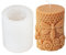 JS MOLD Kerzenform Silikon, Bienenwaben Stumpenkerze Silikonform Kerzenform,3D-Bienenstock-Silikonform,Bienenwabe Bubble Kerzenform,Silikonform für Bienenenwachskerzen, Seife (B)