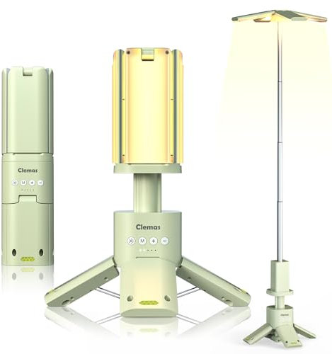 Teleskopische wiederaufladbare Campinglampe, 14000mAh LED-Laterne, 6000LM, IPX5 wasserdicht, tragbare magnetische Lampe mit dimmbaren Modi für Camping, Baustelle, Notfälle und den Außeneinsatz