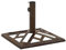 ShGaxin Base de sombrilla de Hierro Fundido, Pie Parasol, Base Parasol, Pie Sombrilla, Bronce 44x44x31 cm
