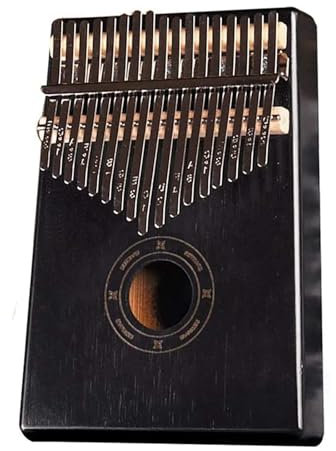 17 Tasten Kalimba Daumen Finger Klavier Musikinstrumente Schwarz Kalimba Thumb Piano Instrument