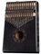 17 Tasten Kalimba Daumen Finger Klavier Musikinstrumente Schwarz Kalimba Thumb Piano Instrument