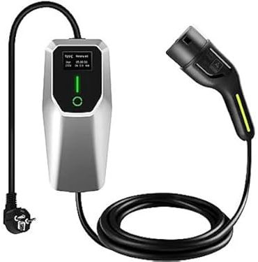 Cargador Coche Eléctrico con Enchufe Schuko Doméstico Compatible con BYD Seal U con Conector a Toma de Corriente Estándar Europa