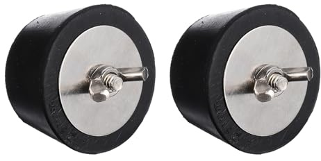 ifundom 2 pièces Bouchons Hivernage Piscine Lot Vis INOX Étanchéité Protection Gel pour Canalisations Retour Piscine