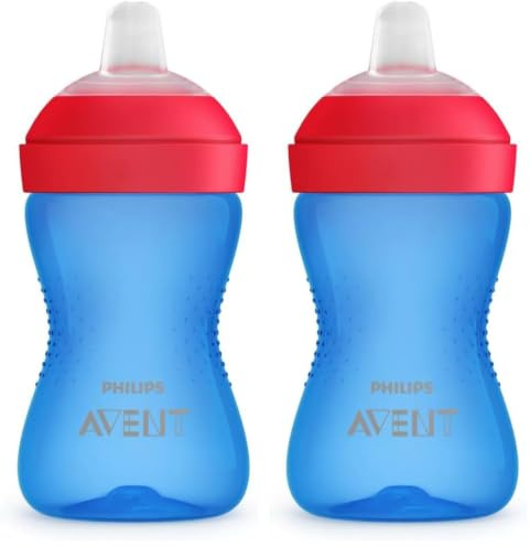 PHILIPS Avent Boy Gobelet d'apprentissage avec bec 300 ml (Lot de 2)