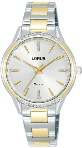 Mujer Classic 3 Agujas Brazalete Bicolor