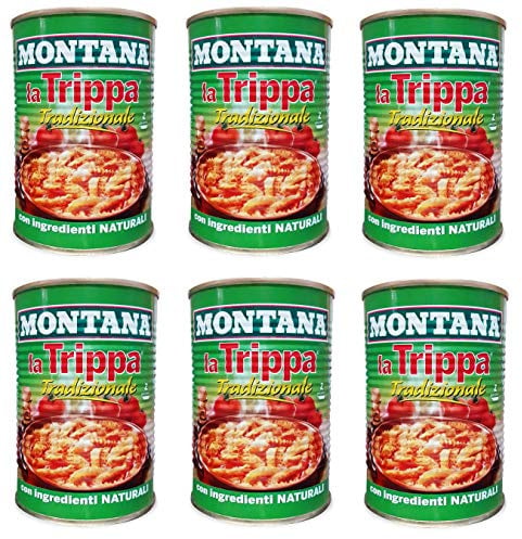 6x Montana Trippa Tradizionale Kaldaunen 420 g Kutteln Fleisch in dose italien