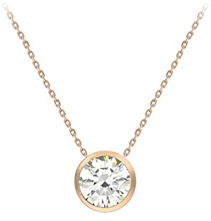 Carissima Gold Collana da Donna in Oro 9K (375) con Zirconia, 46 cm