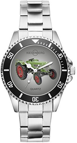 KIESENBERG Geschenk für Farmer 2 Traktor Oldtimer Fans Fahrer Uhr 2664