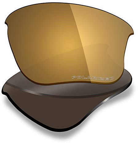 Mryok+ Polarisierte Ersatzgläser für Oakley Flak Jacket XLJ - Bronze Gold