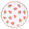 MaitianGuyou 40 suministros de fiesta temática de fresa,platos de fresa, decoraciones de cumpleaños para frutas, baby shower,cumpleaños,boda,barbacoa,vino,picnic,uministros de fiesta (9 pulgadas)