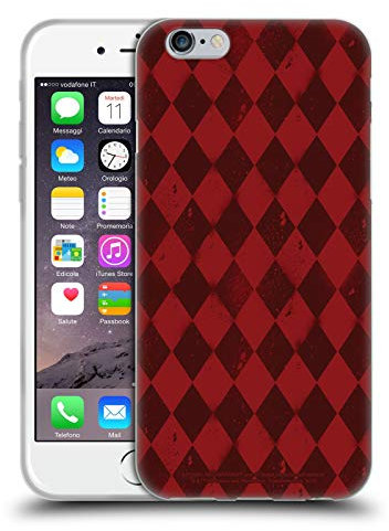 Head Case Designs Offizielle Batman Arkham Knight Harley Quinn Muster Grafiken Soft Gel Handyhülle Hülle kompatibel mit Apple iPhone 6 / iPhone 6s