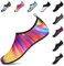 SAGUARO Herren Badeschuhe Damen Strandschuhe rutschfest Schwimmschuhe Männer Atmungsaktiv Neoprenschuhe Frauen Aqua Wassersport Sommer Mehrfarbig 42/43 EU