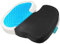 Beautissu Memory Foam Gelkissen kühlendes Sitzkissen für Auto & Bürostuhl ergonomische Sitzauflage Sitzerhöhung als U-Form Kissen mit Gelschaum Stuhlkissen Atmungsaktiv Anpassungsfähig - BeauErgo GS