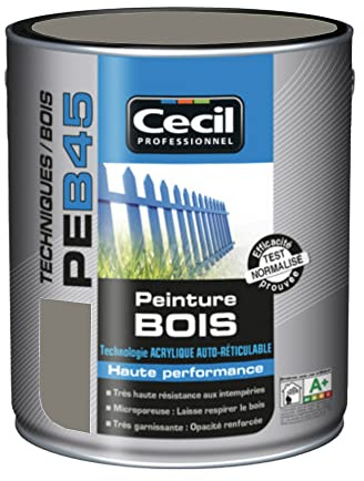 CECIL Peinture Bois PEB45 Taupe 2,5 L