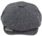 TruClothing.com Herren Mütze Tweed Fischgräte Design Rasierer Stil Blinders Design Holzkohle XL