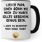 Tasse Papa lustig, Vatertagsgeschenk Vater und Sohn Geschenk zum Vatertag Geburtstag, Männer Kaffeetasse Papatag Geburtstagsgeschenk, Vaterschaft Witz Spaß Kaffee-Becher