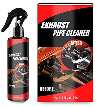 120ml Nettoyant Antirouille pour Tuyau D'échappement, MoreChioce Multi-usages Antirouille Spray Entretien de la Voiture Nettoyage Dérouillage Spray Nettoyant Tuyau D'échappement Anti-rouille Agent