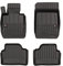 OMAC Gummi Fußmatten kompatibel mit BMW 3er E91 Touring 2005-2013 Premium Gummi Schwarz 4X