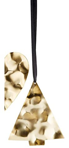 Philippi Weihnachtsanhänger Aqua Baum Gold 105021